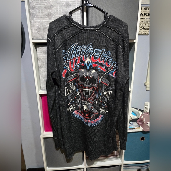 AFFLICTION Men's Reversible Long Sleeve - Picture 7 of 9